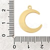 Brass Pendants KK-V011-38G-3