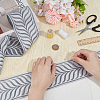 Olycraft 5M Polyester Jacquard Leaf Ribbon OCOR-OC0001-60B-3