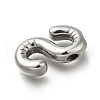 304 Stainless Steel Pendants STAS-S166-01P-19-2