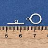 925 Sterling Silver Ring Toggle Clasps STER-A008-16-3