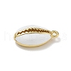 Rack Plating Brass Enamel Pendants KK-G515-19G-3