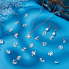 Unicraftale 304 Stainless Steel Letter Charms STAS-UN0003-70P-2