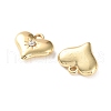 Rack Plating Alloy Rhinestone Pendants FIND-M038-20G-2