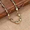 304 Stainless Steel Link Chain Necklaces NJEW-U023-04D-G-1