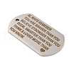 Non-Tarnish 201 Stainless Steel Pendants STAS-L079-05P-01-2