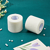 50 Yards Elastic Polyester Deco Mesh Ribbons SRIB-WH0011-129A-4