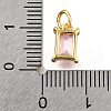 925 Sterling Silver Pave Clear Cubic Zirconia Charms STER-V001-02G-10-3