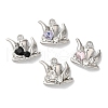 Heart Rack Plating Alloy Pendants FIND-I039-28P-1