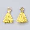 Polycotton(Polyester Cotton) Tassel Pendant Decorations FIND-S275-29G-1