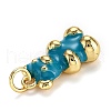 Real 18K Gold Plated Brass Pendants KK-L206-001E-G-3