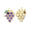 Alloy Enamel Pendants ENAM-D046-23G-01-1