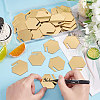 40Pcs Custom Mirror Acrylic Wine Glass Charms AJEW-FG0003-02A-3