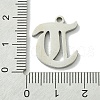 Non-Tarnish 201 Stainless Steel Pendants STAS-B055-01P-T-3