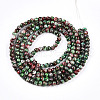 Baking Painted Glass Beads Strands X1-DGLA-N003-4mm-A09-3