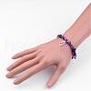 Alloy Charm Bracelets BJEW-JB02481-03-3