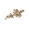 201 Stainless Steel Pendants STAS-K298-02G-1-2