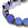 Imitation Jade Glass Beads Strands GLAA-H032-02-04-3
