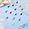 SUNNYCLUE Alloy Glass Pendants PALLOY-SC0002-32-4