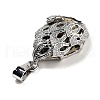 Natural Dalmatian Jasper Teardrop Pendants G-G112-03P-03-2