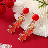 Christmas Acrylic Stud Earrings SK8065-10-1