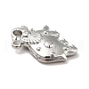 Non-Tarnish 304 Stainless Steel Pendants STAS-P312-02P-3