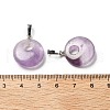 Natural Amethyst Pendants G-L620-D04-3
