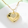 304 Stainless Steel Neacklace NJEW-R028-02G-2