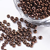 Plated Glass Seed Beads SEED-Q025-2mm-B04-1