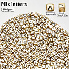 SOFPLATE 800Pcs Acrylic Beads FIND-SP0002-65B-2