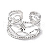 Tarnish Resistant 304 Stainless Steel Finger Rings RJEW-L102-33P-2