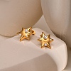 Stainless Steel Stud Earrings PW-WGE7894-01-2