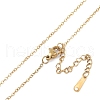 201 Stainless Steel Cable Chain Necklaces NJEW-P309-12G-3