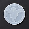 DIY Ghost Pendant Silicone Statue Molds DIY-E049-02-4