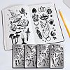 Fingerinspire 4Pcs 4 Style Custom 304 Stainless Steel Cutting Dies Stencils DIY-FG0002-02-1
