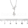 Brass Cable Chain Necklaces for Women NJEW-D302-58P-2