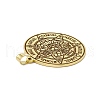 304 Stainless Steel Pendants STAS-C063-01G-3