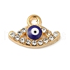 Alloy Enamel Rhinestone Glass Pendants ENAM-U003-02G-05-1