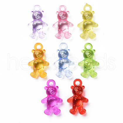 Transparent Acrylic Pendants MACR-N013-047-1