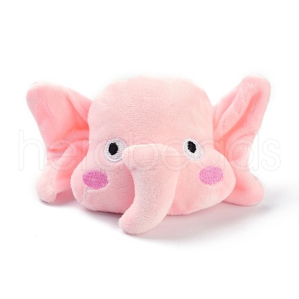 Cartoon Elephant Non Woven Fabric Brooch JEWB-Z001-07-1
