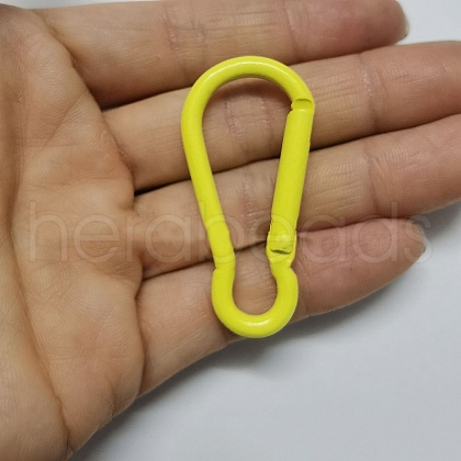 Spray Painted Iron Rock Climbing Carabiners PURS-PW0001-627H-1
