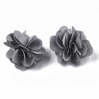 Polyester Fabric Flowers FIND-R076-02B-1-1