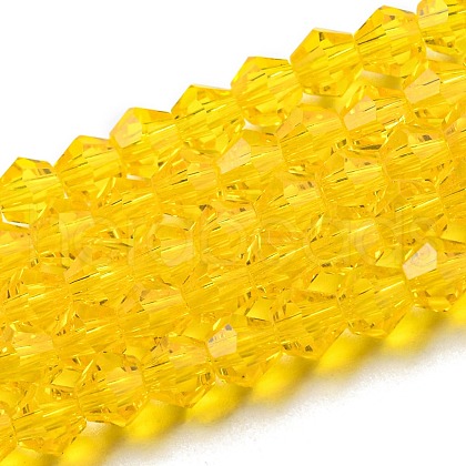 Transparent Glass Beads Strands GLAA-F029-3mm-22-1