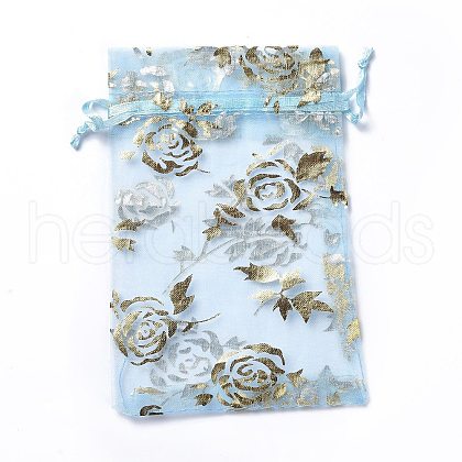 Organza Drawstring Jewelry Pouches OP-I001-C01-1