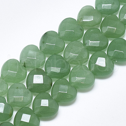 Natural Green Aventurine Beads Strands G-S357-E02-05-1