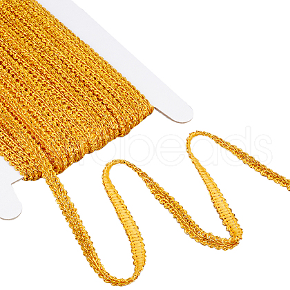 Gorgecraft 1 Card Metallic Yarn Ribbons OCOR-GF0003-08A-1