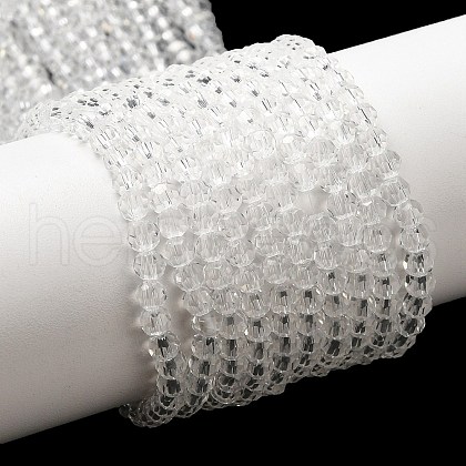 Transparent Glass Beads Strands EGLA-A035-T3mm-D19-1