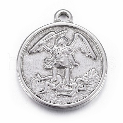 Non-Tarnish 304 Stainless Steel Pendants X-STAS-P218-09-1