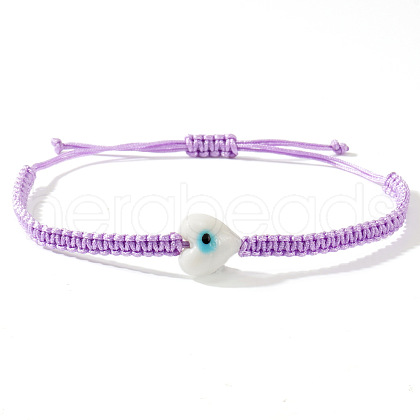 Bohemian Style Glass Beads Braided Bead Bracelets FR5160-9-1