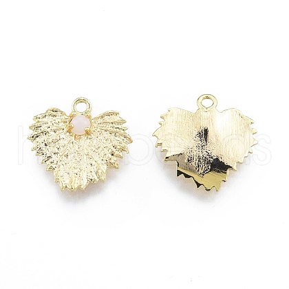 Brass Pendants KK-C006-21G-1