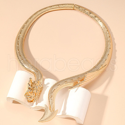 Alloy Dragon Cuff Choker Necklaces FS-WG9B8C3-03-1